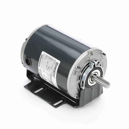 Leeson Fan and Blower HVAC/R Motor, 0.50 HP, 3 phase, 1800 RPM, 575 V, 56Z Frame, ODP G961